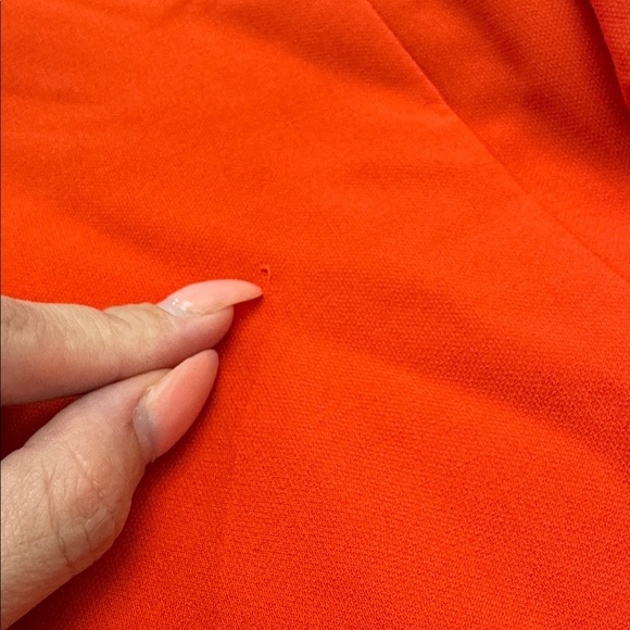 Likely Red Ruffle Cocktail Dress - Picture 3 of 10